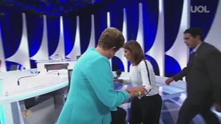 Dilma Rousseff passa mal ao dar entrevista após debate - UOL Mais