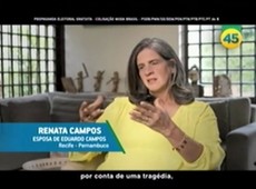 Renata Campos participa de programa de TV de Aécio Neves (PSDB)