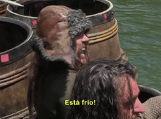 Cena do making of de “O Hobbit: A Desolação de Smaug'