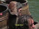Cena do making of de “O Hobbit: A Desolação de Smaug'