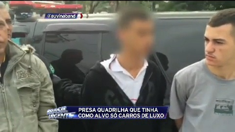 Quadrilha que tinha como alvo carros de luxo é presa