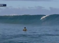 Não teve 10, mas brilhou! Gabriel Medina dá show de tubos no Taiti; veja - Kelly Cestari/WSL