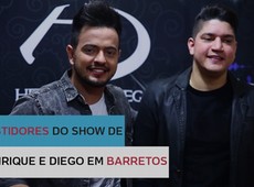Donos do hit 'Suíte 14' mostram bastidores do 1º show da dupla em Barretos
