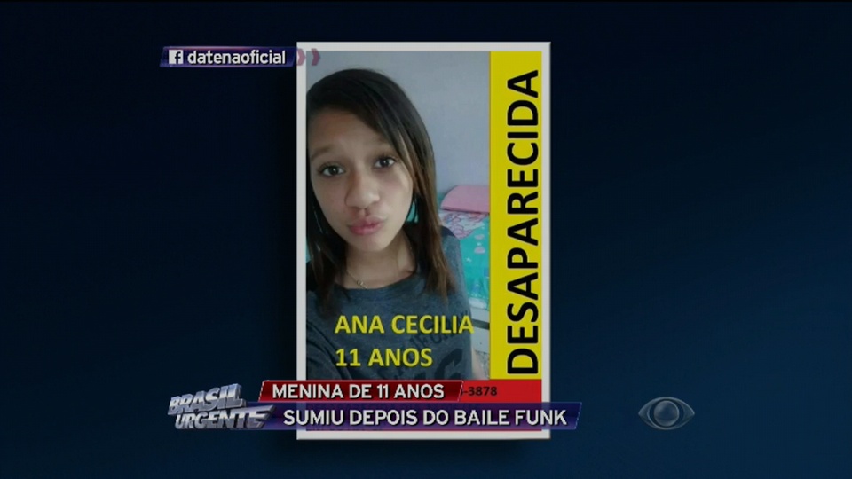 Menina de 11 anos some em baile funk