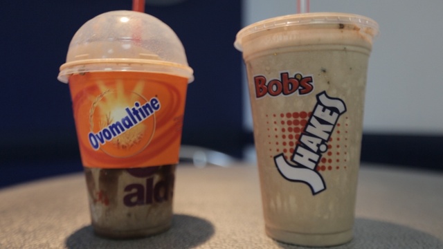 Bob's perde milk-shake de Ovomaltine para o McDonald's