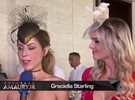 Mulheres revivem chapéus 'da monarquia' para corridas de cavalo no Jockey