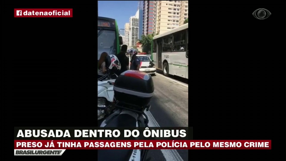 Mulher é abusada dentro de ônibus em São Paulo