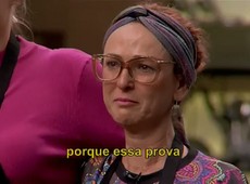 Angélica escorrega e é eliminada do MasterChef