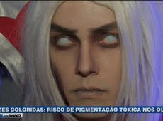 Lentes coloridas podem ser prejudiciais aos olhos