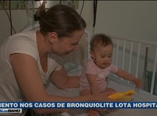Aumento nos casos de bronquiolite lota hospitais