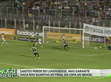 Santos perde do Luverdense, mas avança na Copa do Brasil