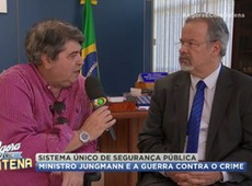 Datena conversa com ministro Jungmann sobre segurança