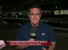 Torcedores saem do estádio revoltados com arbitragem