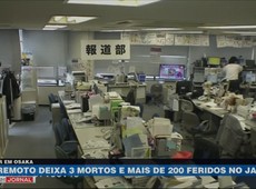 Terremoto no Japão deixa pelo menos três mortos