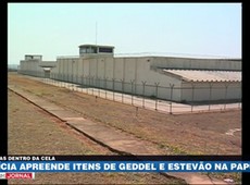 Polícia apreende itens de Geddel e Estevão na Papuda