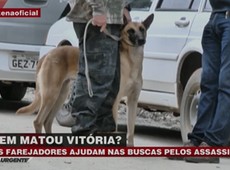 Cães ajudam a investigar assassinato de menina