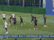 Neymar sente dores durante treino da Seleção Brasileira