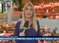 SP: Torcida brasileira se reúne em bairro boêmio