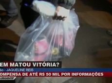 R$ 50 mil são oferecidos por informações sobre caso Vitória