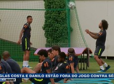 Douglas Costa e Danilo não jogarão contra a Sérvia