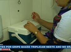 Mortes por gripe quase triplicam no Brasil em 2018