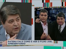 Datena diz como é ver Joel no comando do Brasil Urgente