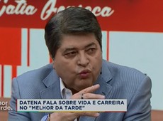 O problema do Brasil é a roubalheira, diz Datena