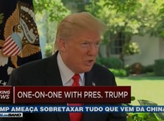Trump ameaça sobretaxar produtos chineses