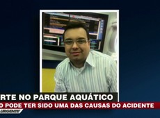 Peso pode ter influenciado morte do parque aquático