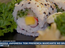 Culinária japonesa tem presença marcante no Brasil