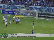 Cruzeiro e Bahia empatam no Mineirão