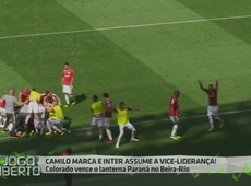Com gol de Camilo nos acréscimos, Inter vence o Paraná
