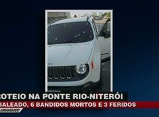 Tiroteio na ponte Rio-Niterói termina em 6 mortes