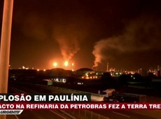 Explosão em refinaria causa tremor em Paulínia