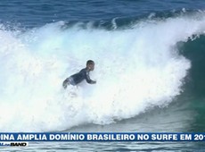 Medina amplia domínio brasileiro no surfe