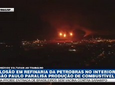 Explosão de refinaria da Petrobras paralisa produção de combustível