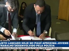 Projeto lançado no Piauí aproxima jovens do trabalho da polícia