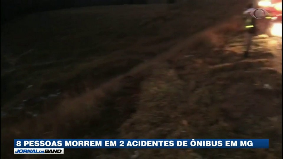 Mg Oito Pessoas Morrem Em Dois Acidentes De ônibus Vídeos Band 4688