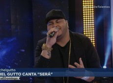 Michel Gutto canta ‘Será’ na final do Caixa de Talentos