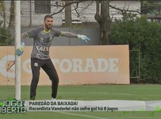 Paredão da Baixada: Vanderlei não sofre gol há oito jogos