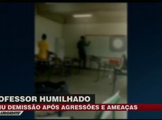 Professor é humilhado em sala de aula e pede demissão