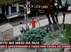 Homem é assassinado no meio da rua por causa de ciúme