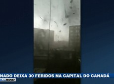 Tornado deixa dezenas de feridos no Canadá