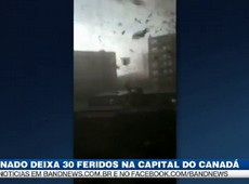 Tornado deixa 30 feridos na Capital do Canadá