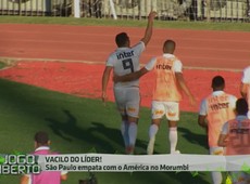 São Paulo empata com o América-MG e continua líder