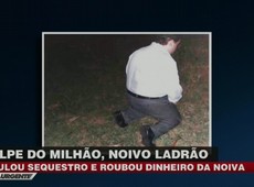 Noivo forja sequestro para dar golpe em mulher