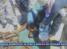 Indonésio sobrevive 49 dias à deriva no oceano Pacífico
