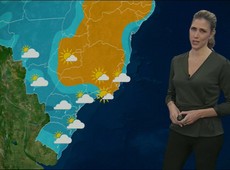 Frente fria predomina no Sul e céu permanece carregado