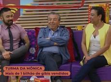 Maurício de Souza revela porque só cebolinha tem sapato