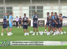 Desfalcado, Grêmio visita Palmeiras pelo Brasileirão